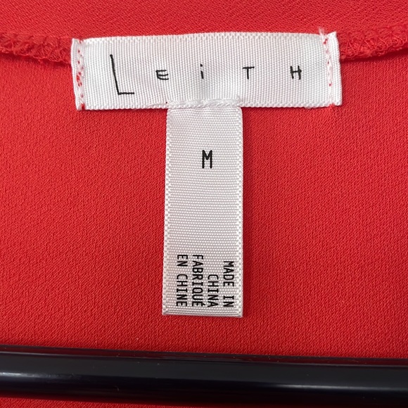 Leith Coral Dress, Size M - Picture 2 of 5